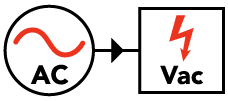 AC Amps to AC Voltage